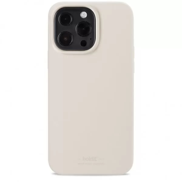 iPhone 14 Pro Silicone Case Light Beige