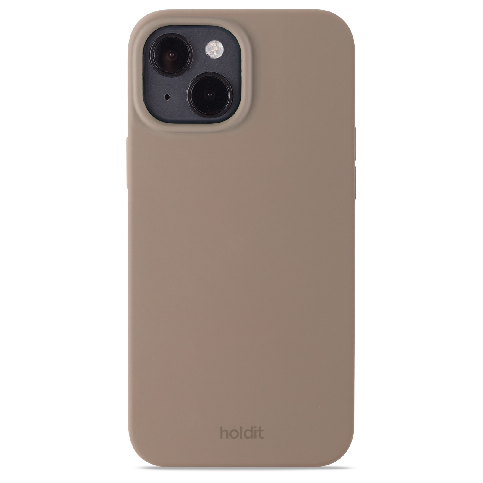 iPhone 14 Silicone Case Mocha Brown