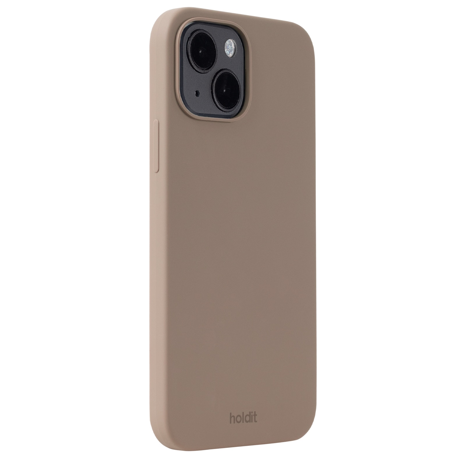 iPhone 14 Silicone Case Mocha Brown