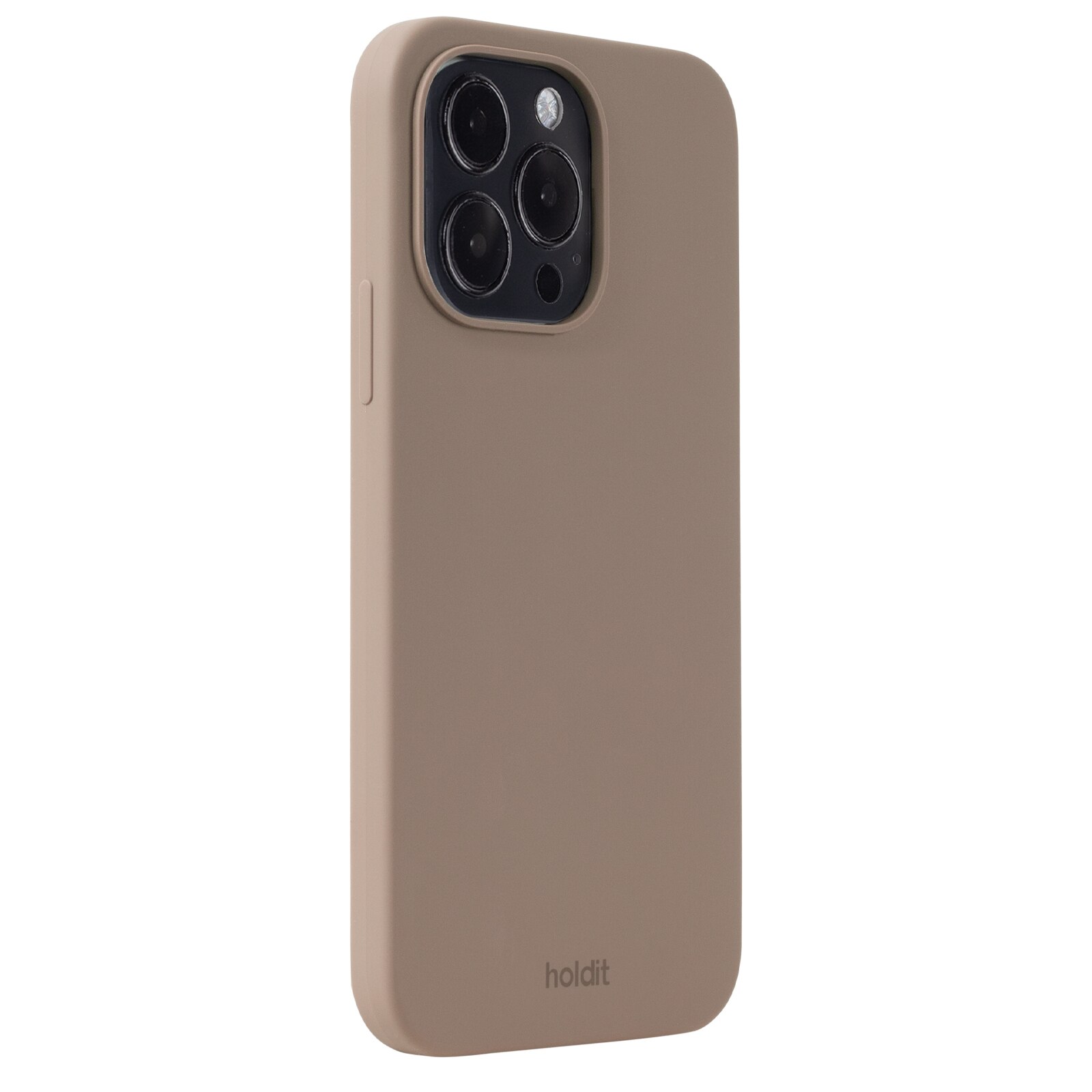 iPhone 14 Pro Max Silicone Case Mocha Brown