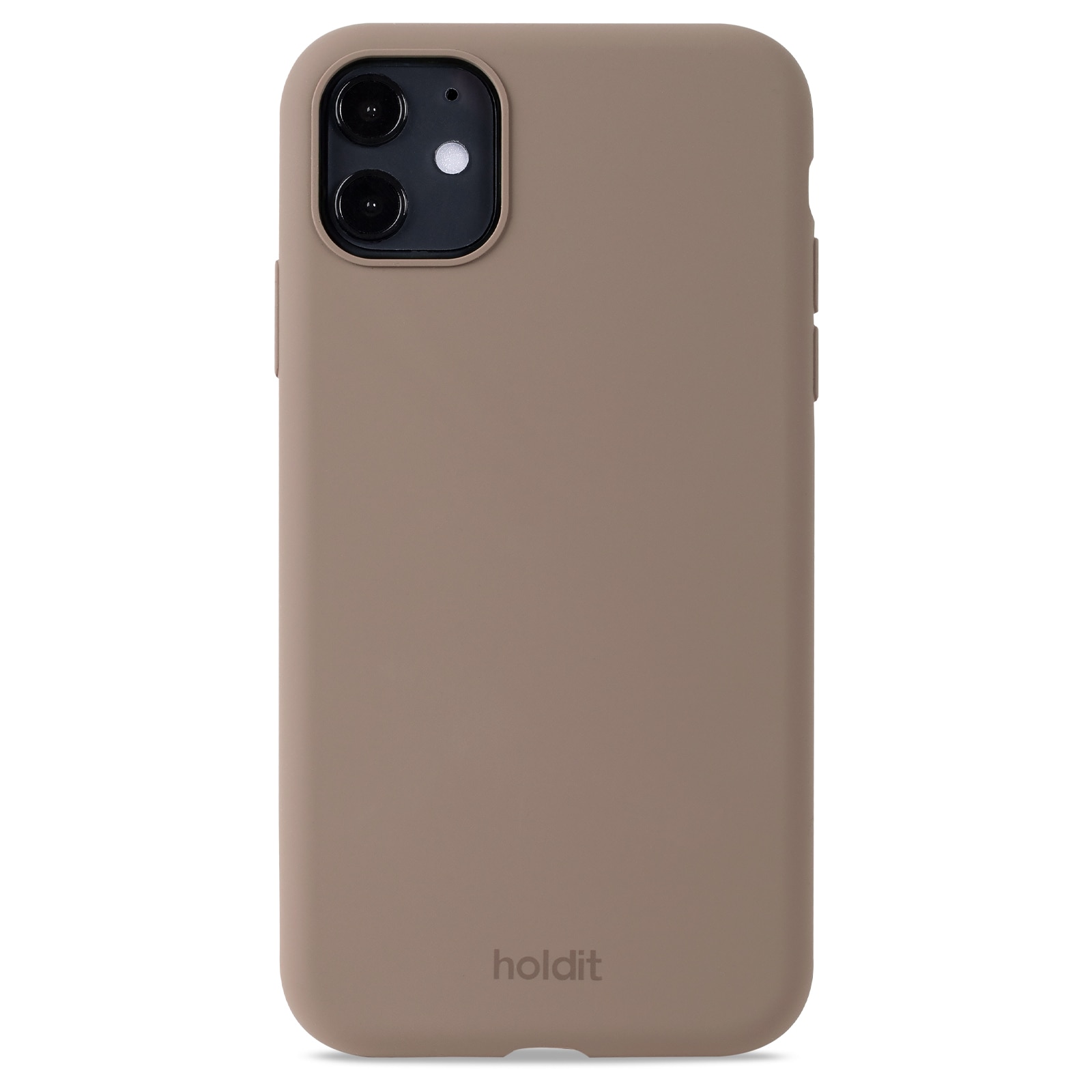 iPhone 11 Silicone Case Mocha Brown