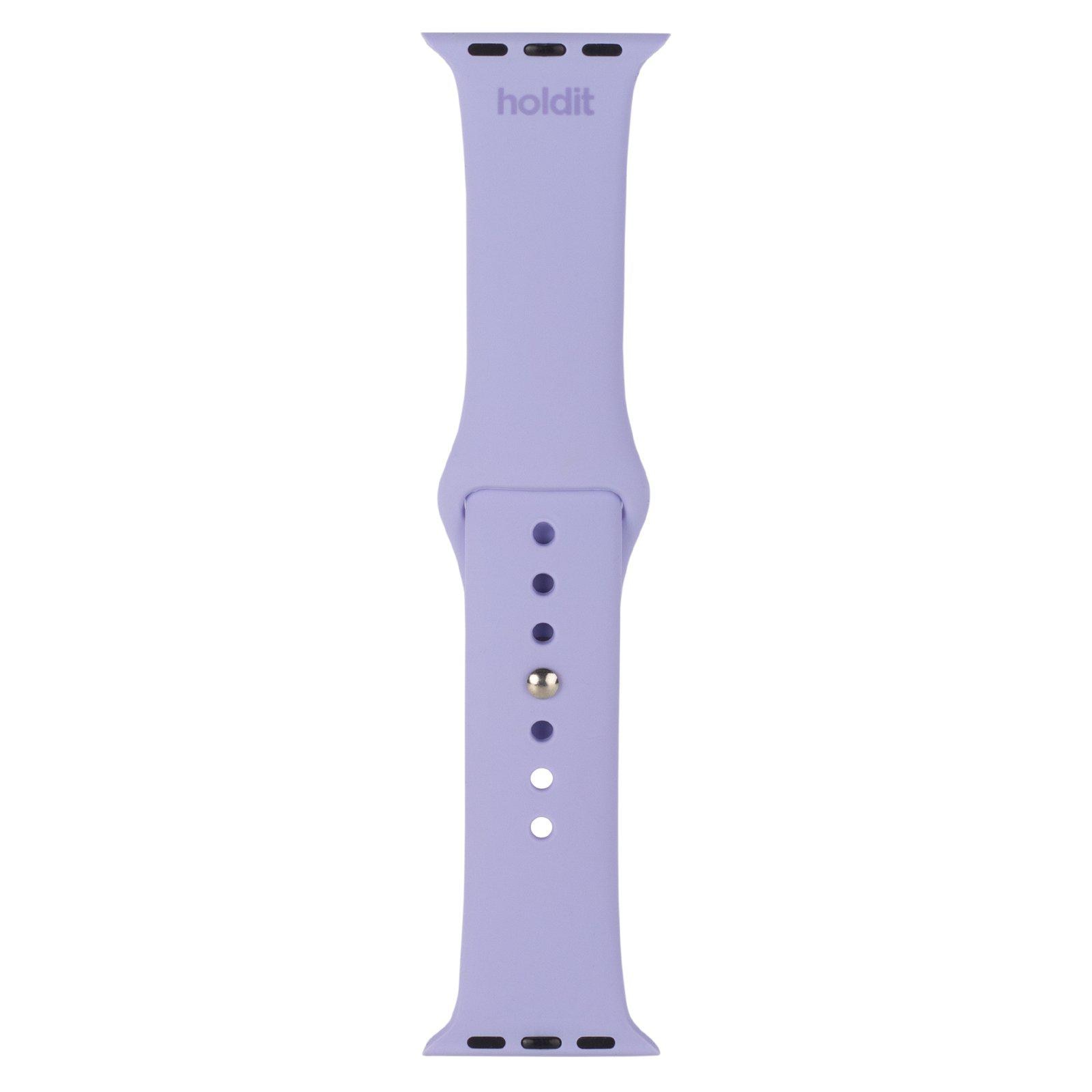 Apple Watch 41mm Series 8 Silicone Band Lavender