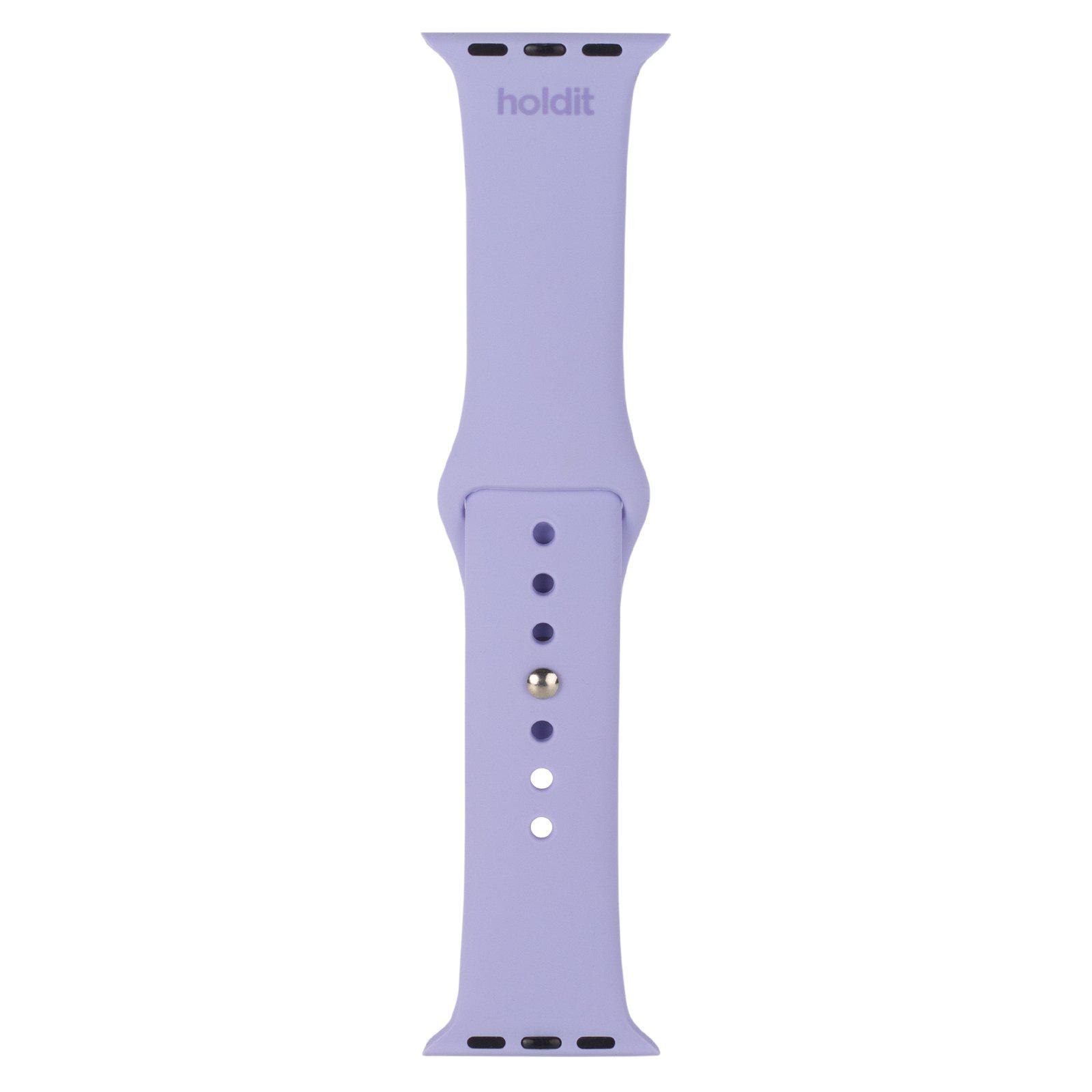 Apple Watch 41mm Series 9 Silicone Band Lavender