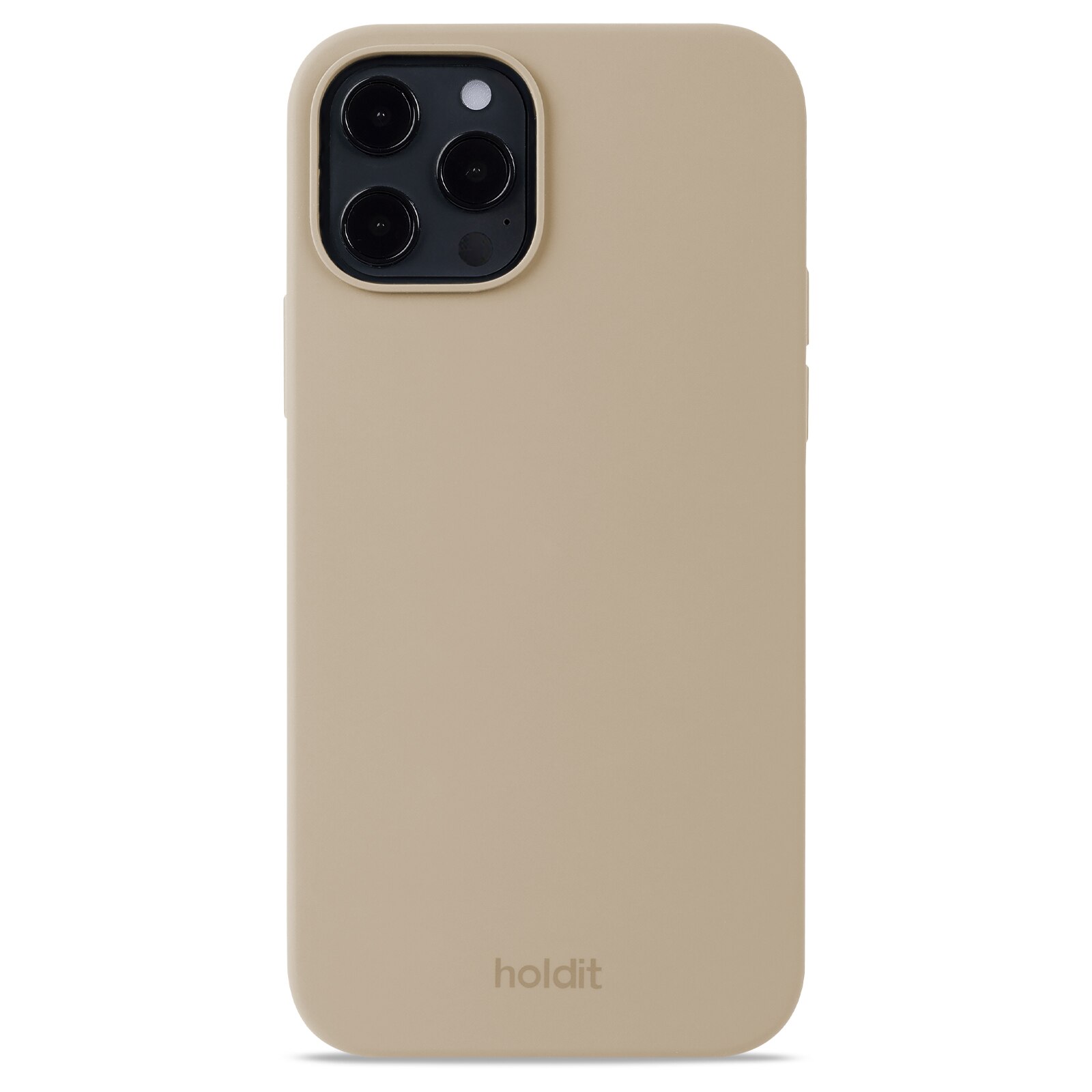 iPhone 12/12 Pro Silicone Case Latte Beige