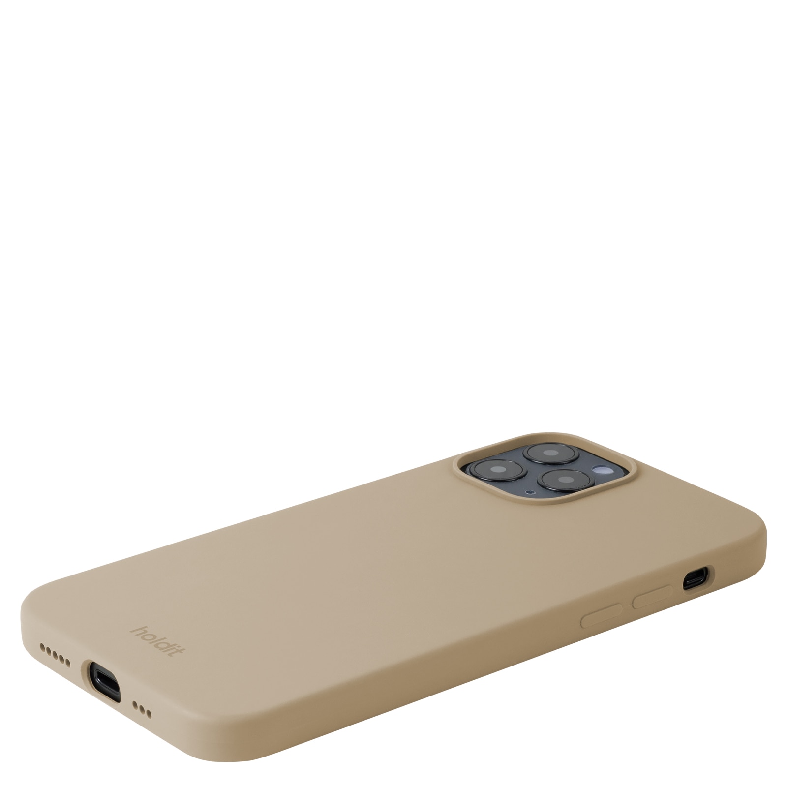 iPhone 12/12 Pro Silicone Case Latte Beige