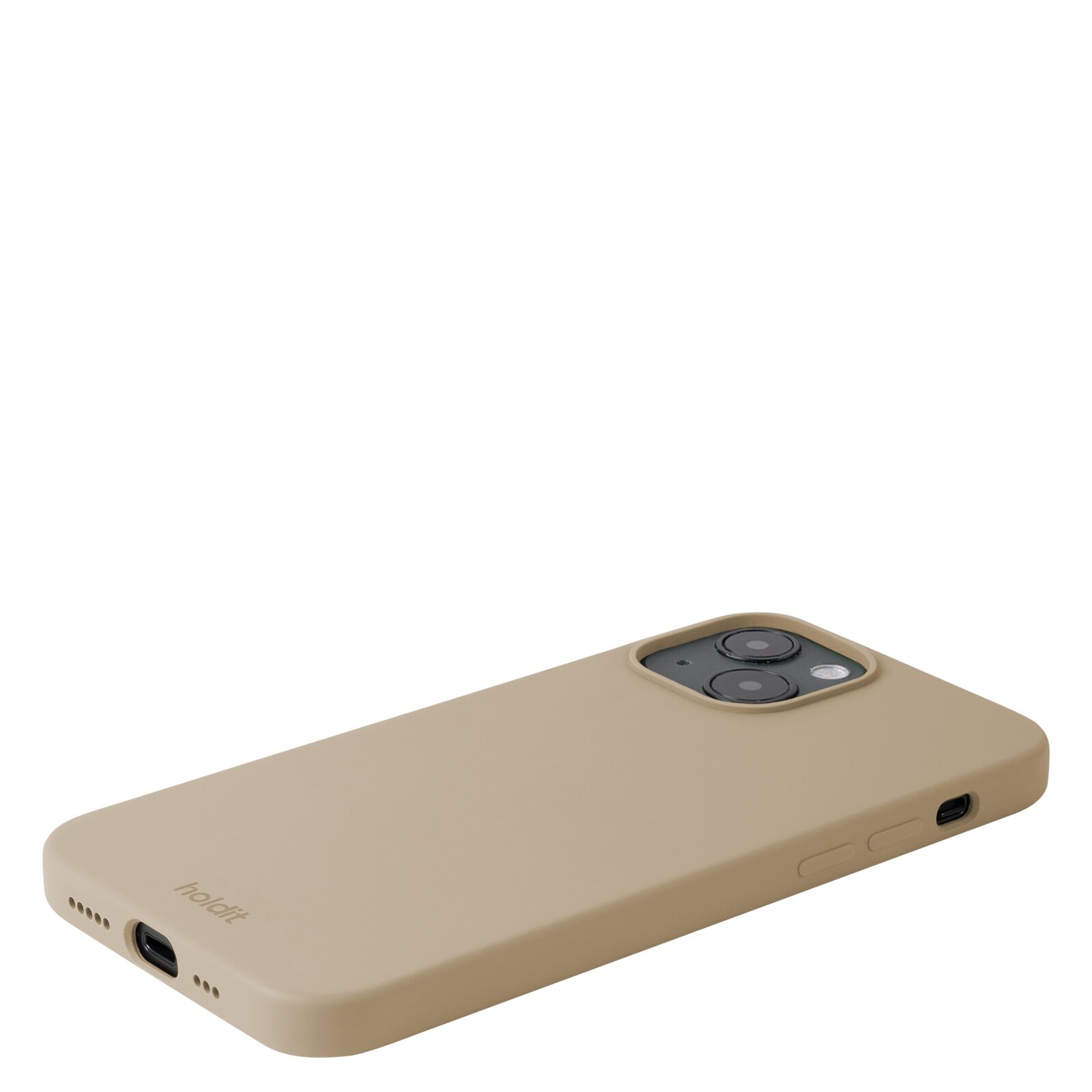 iPhone 14 Silicone Case Latte Beige