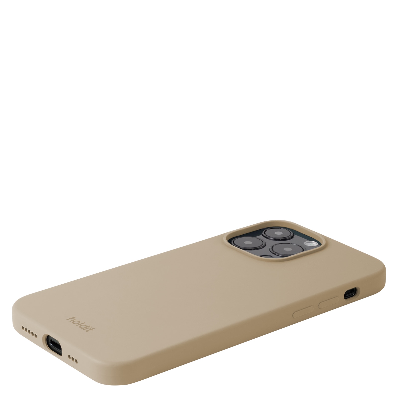 iPhone 14 Pro Max Silicone Case Latte Beige