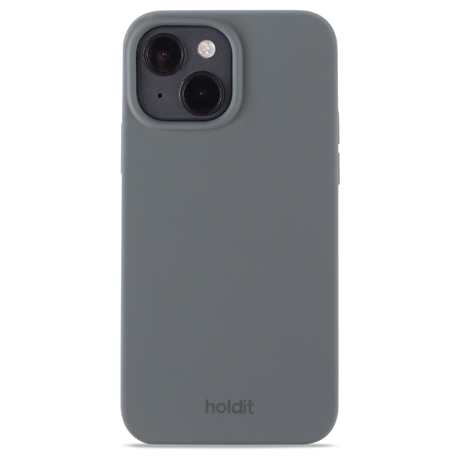 iPhone 14/13 Silicone Case Space Gray