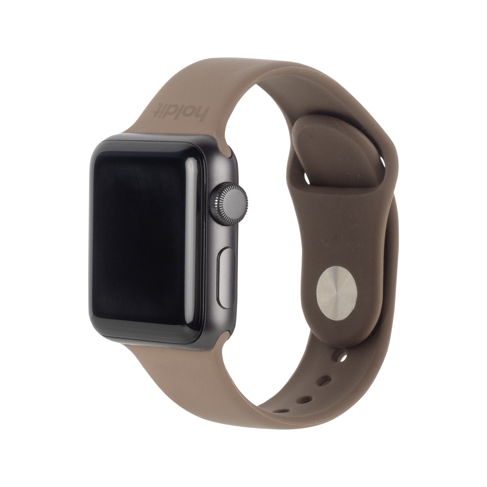 Apple Watch 38/40/41 mm Silicone Band Mocha Brown