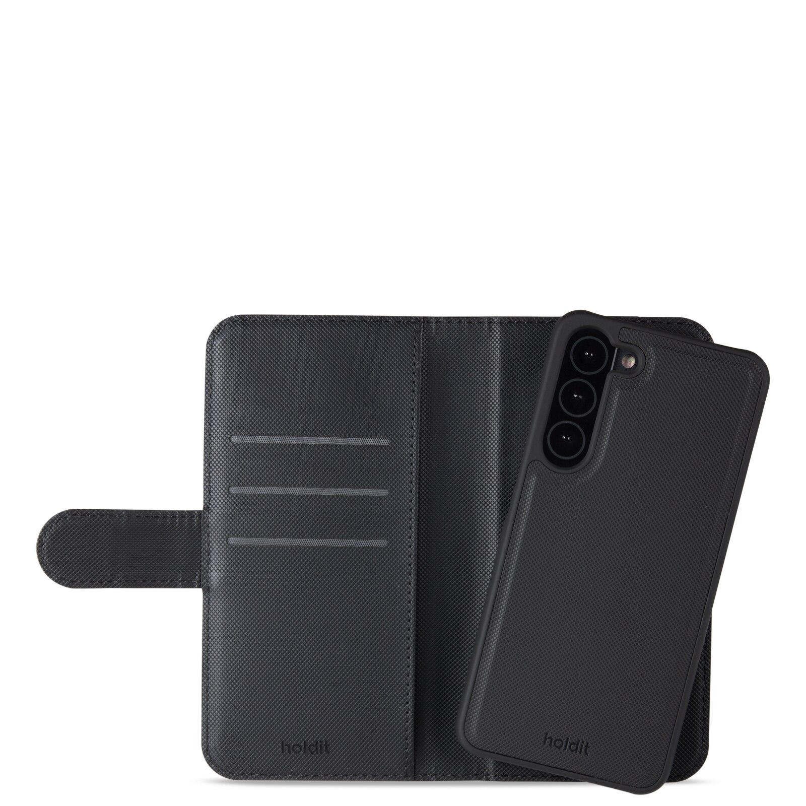 Samsung Galaxy S23 Plus Magnetic Book Cover Black