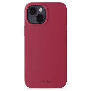 iPhone 14 Silicone Case Red Velvet