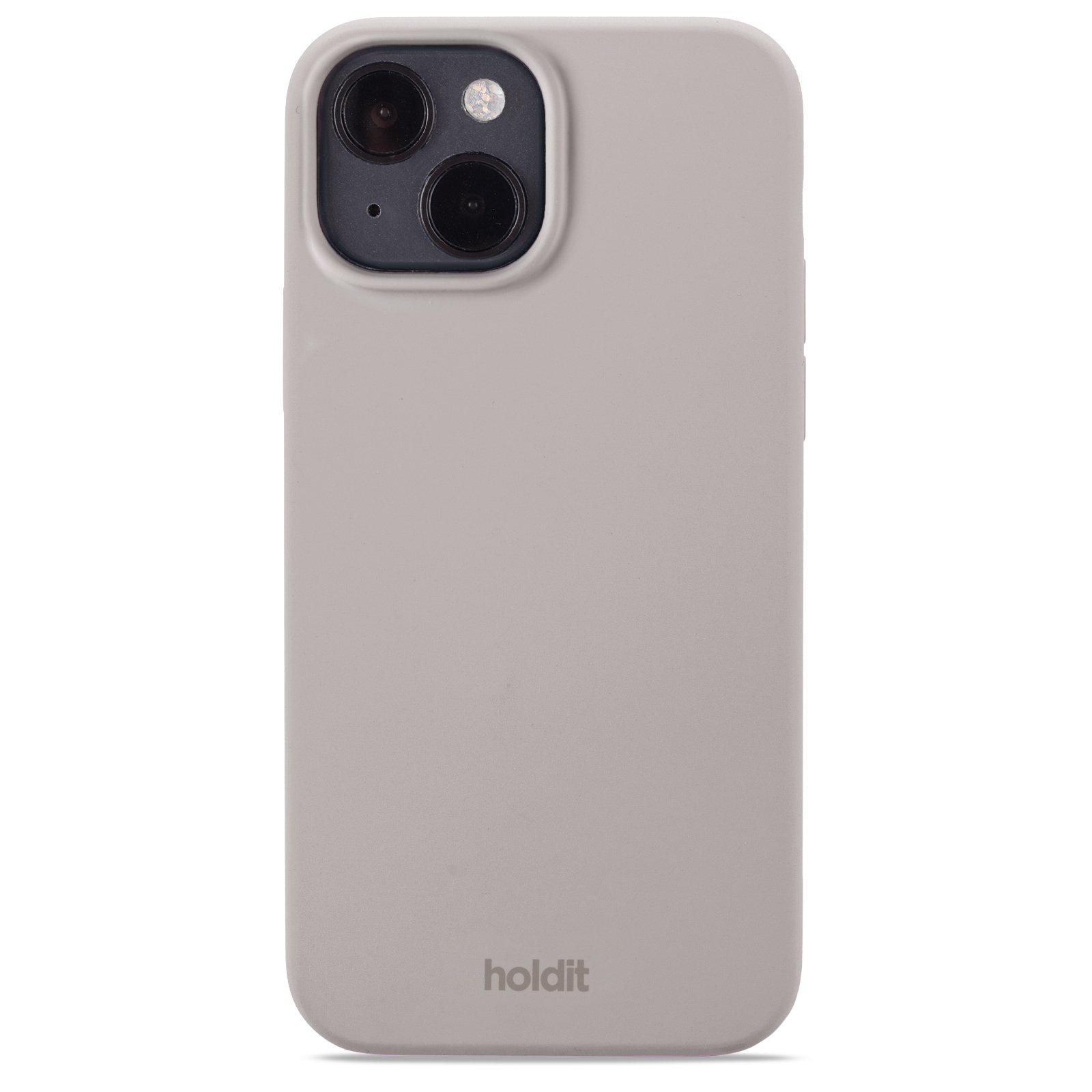 iPhone 15 Silicone Case Taupe