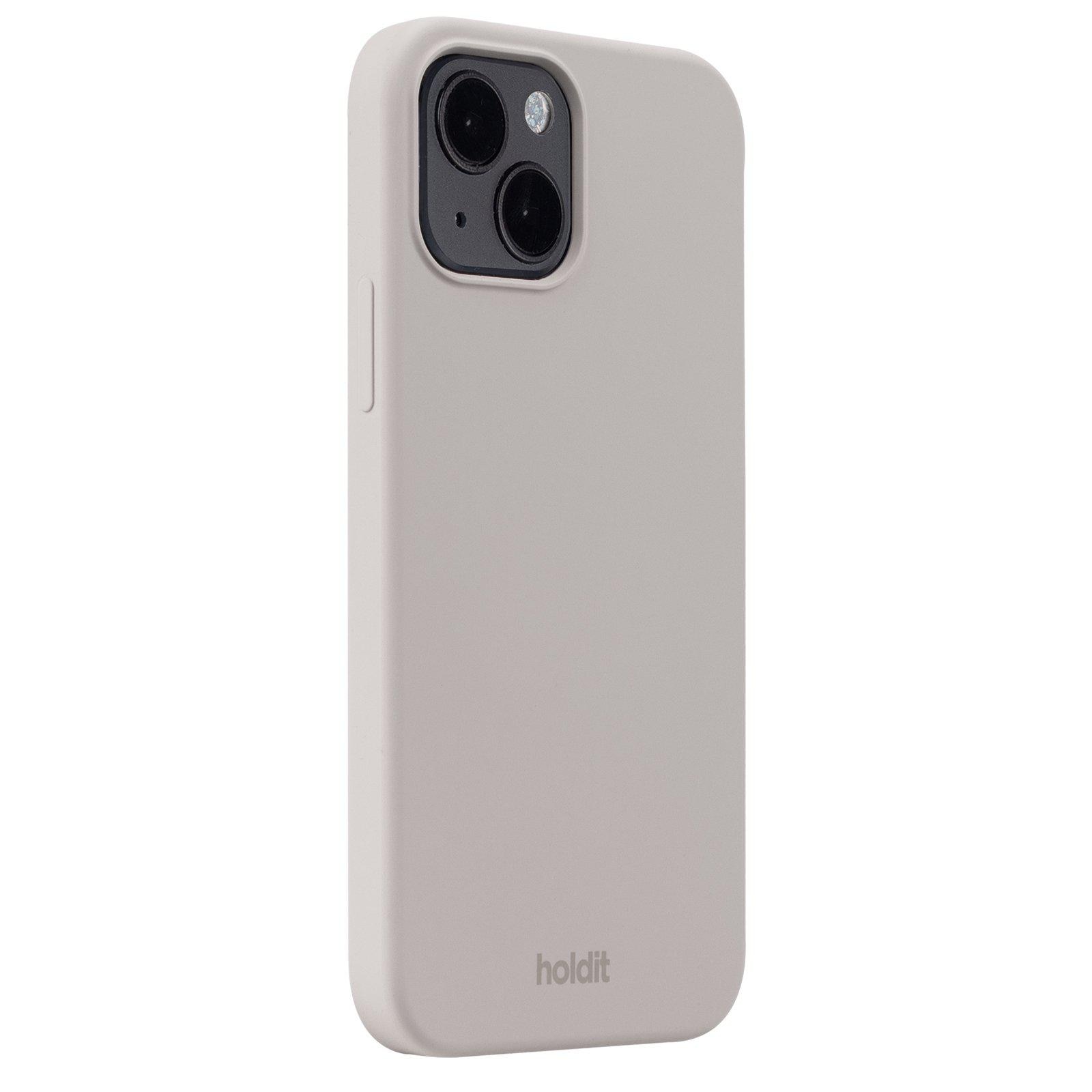 iPhone 15 Silicone Case Taupe