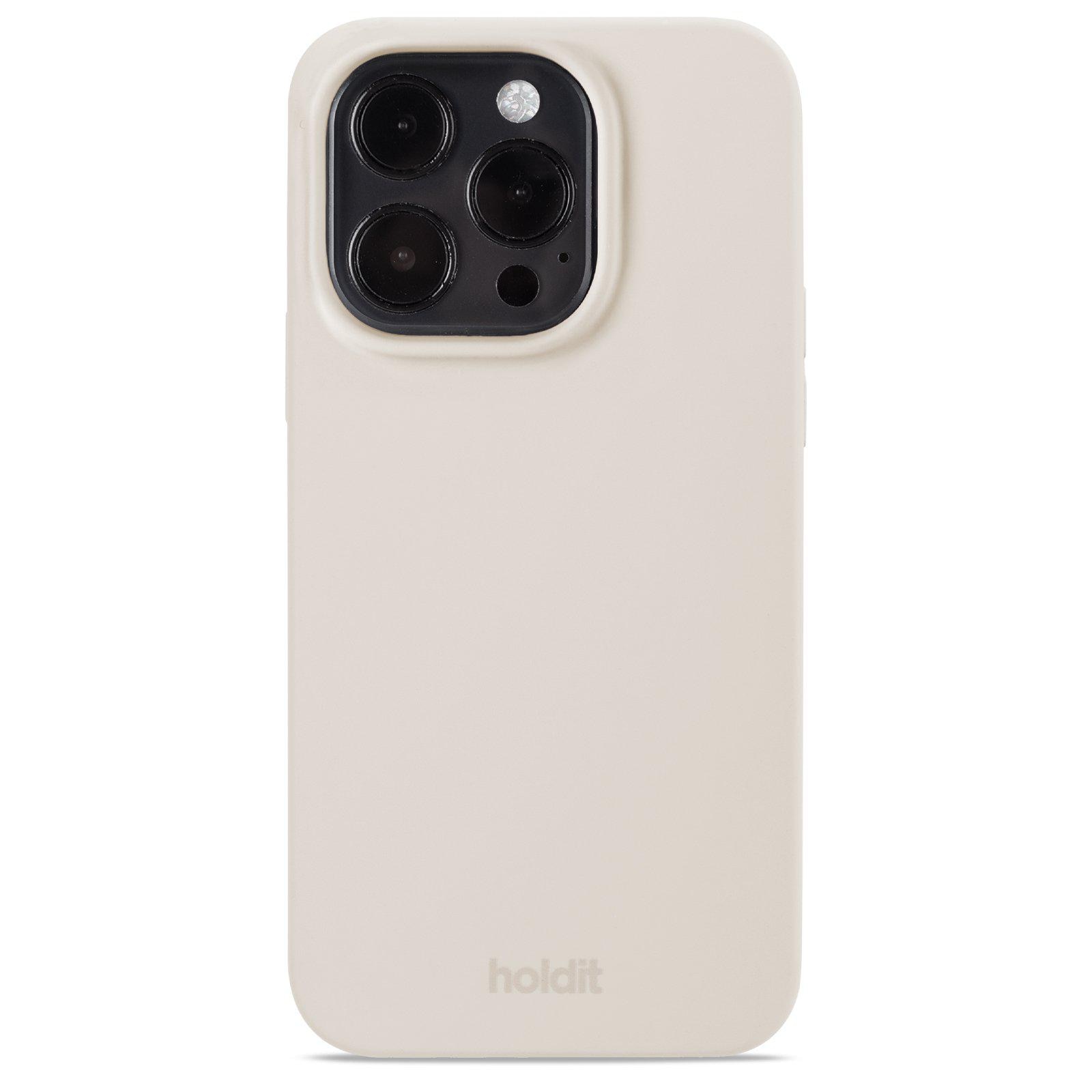 iPhone 15 Pro Silicone Case Light Beige