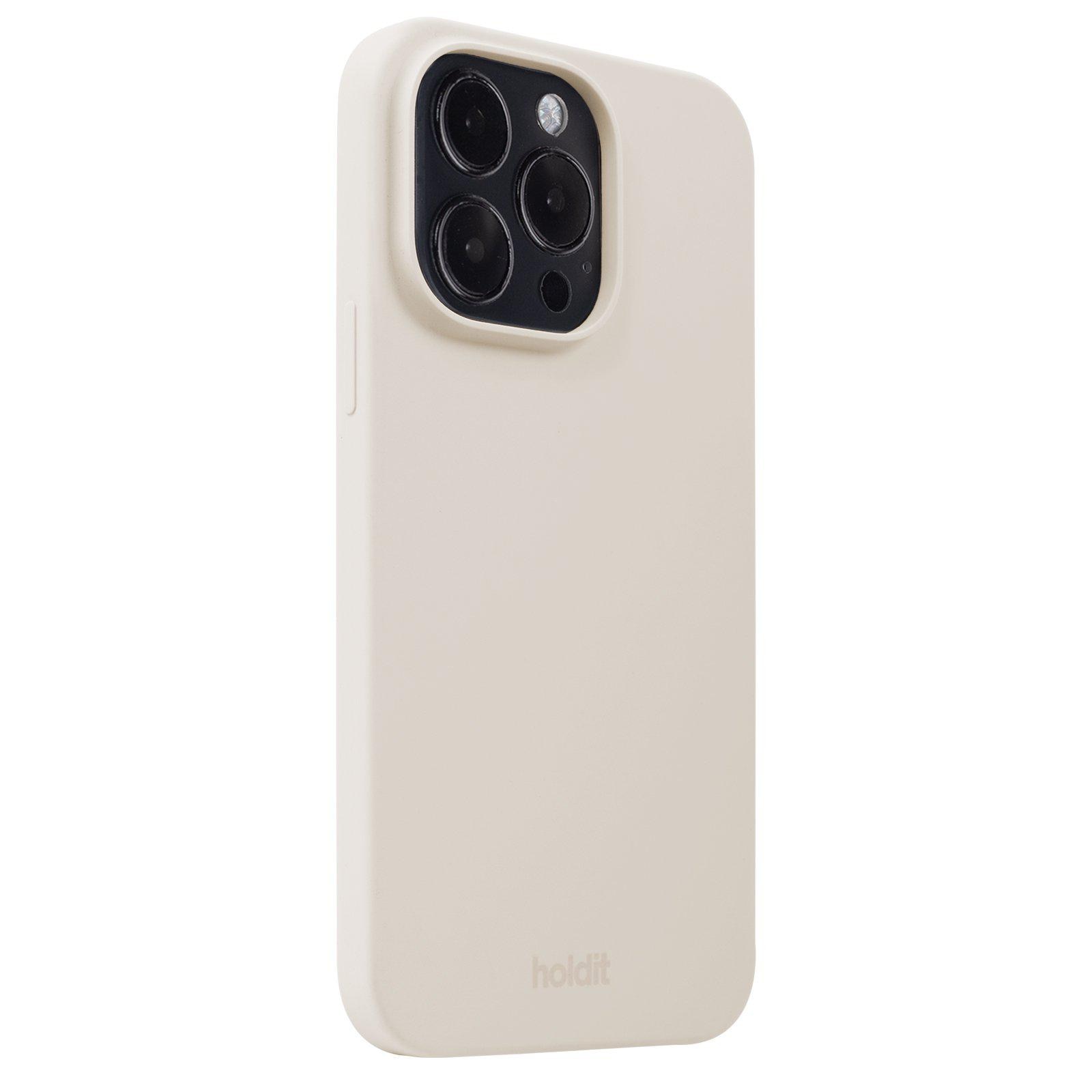 iPhone 15 Pro Silicone Case Light Beige