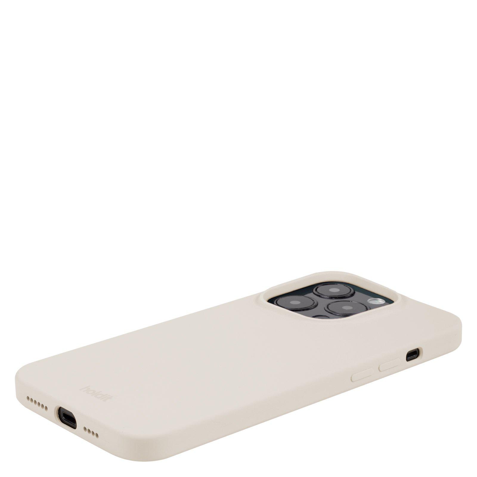 iPhone 15 Pro Silicone Case Light Beige