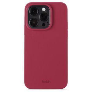 iPhone 15 Pro Silicone Case Red Velvet