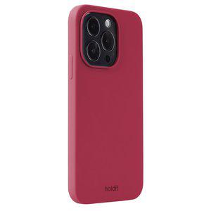 iPhone 15 Pro Silicone Case Red Velvet