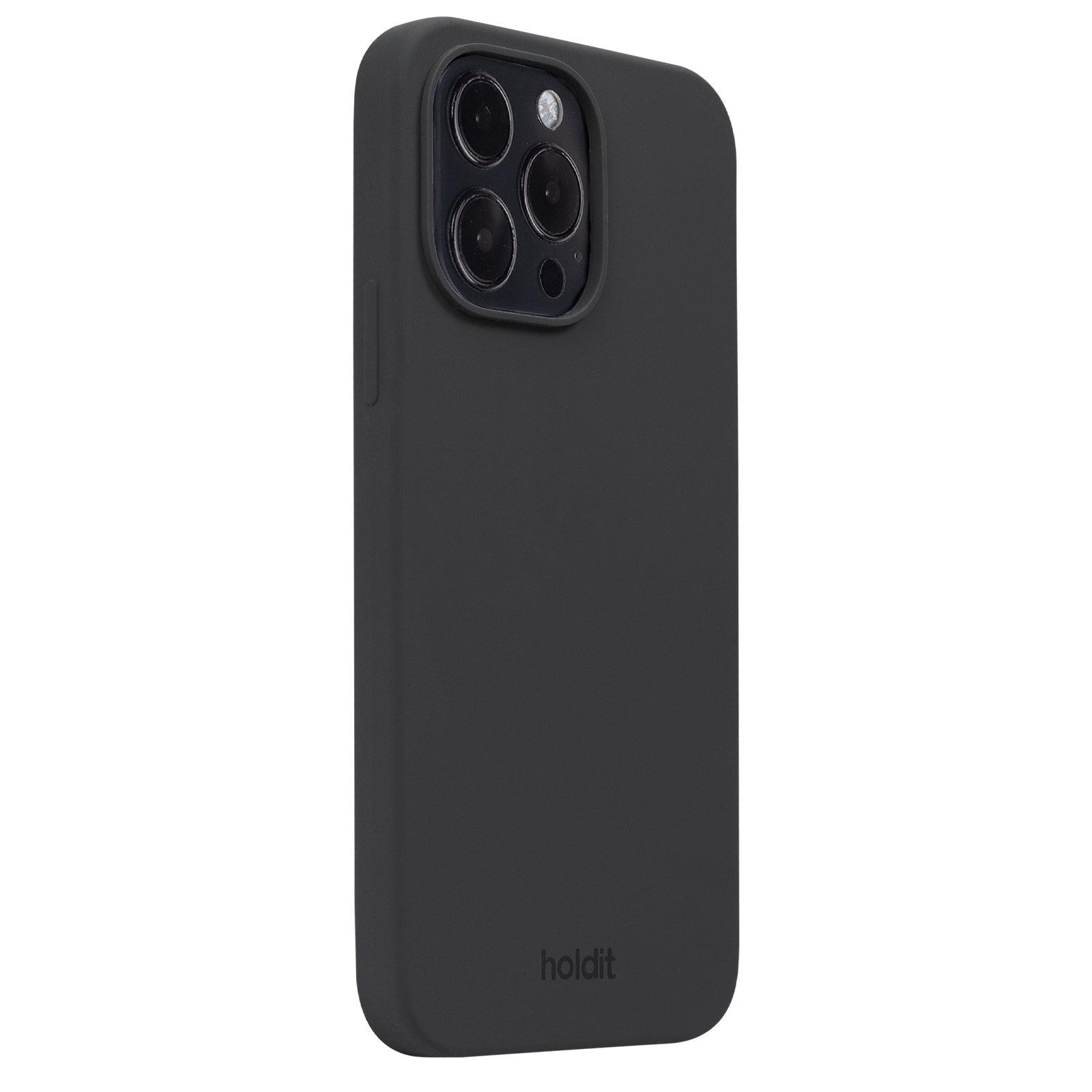 Apple iPhone 15 Pro Max Silicone Case Black
