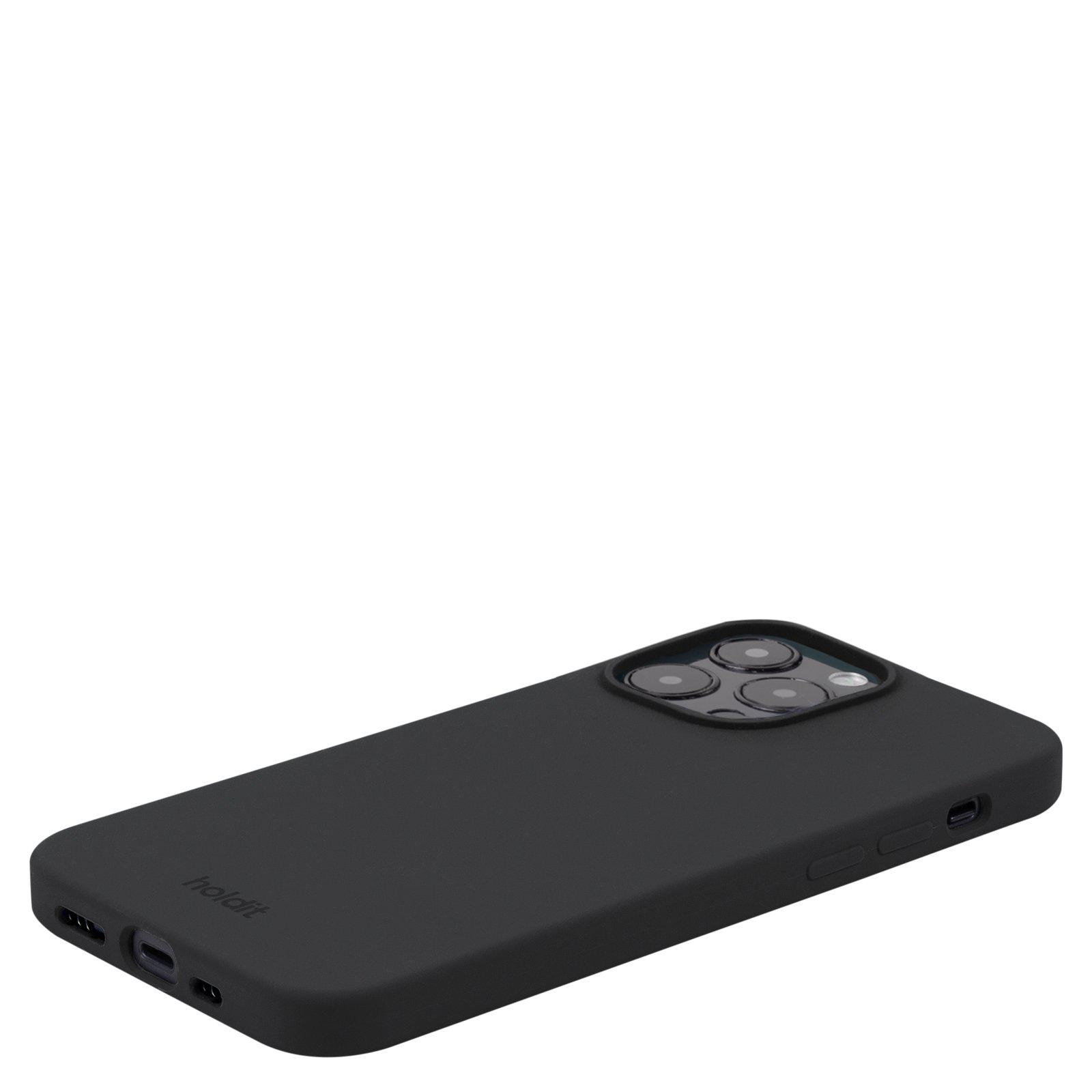 Apple iPhone 15 Pro Max Silicone Case Black
