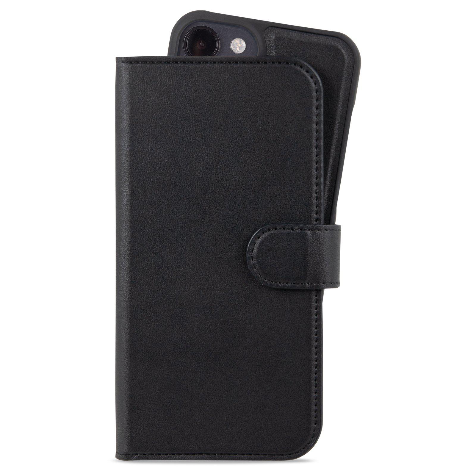 iPhone 15 Magnetic Book Cover Plus Black