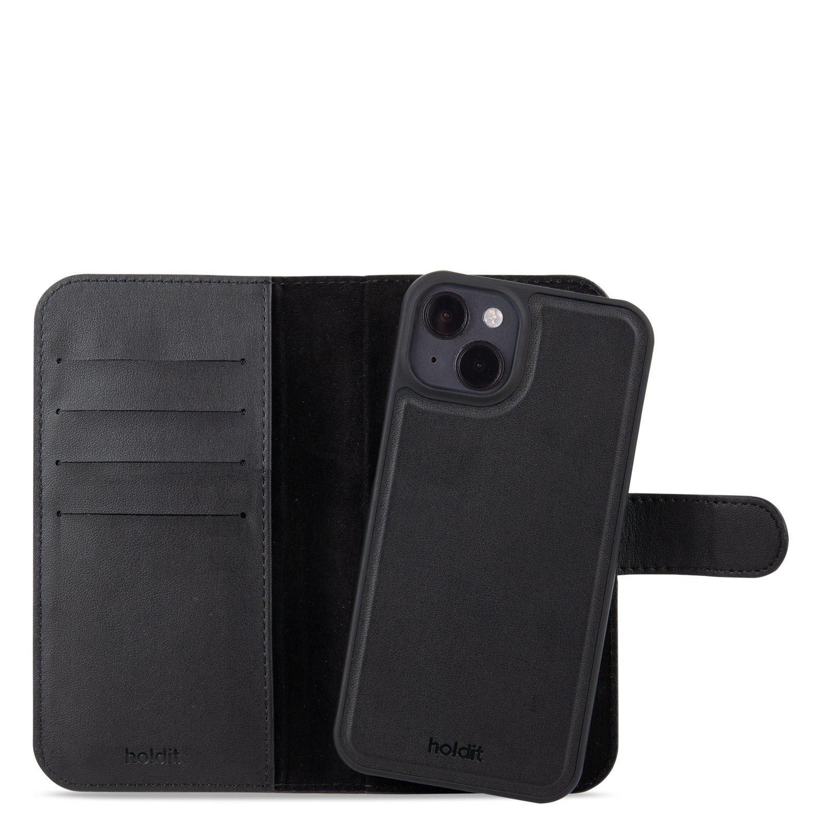 iPhone 15 Magnetic Book Cover Plus Black