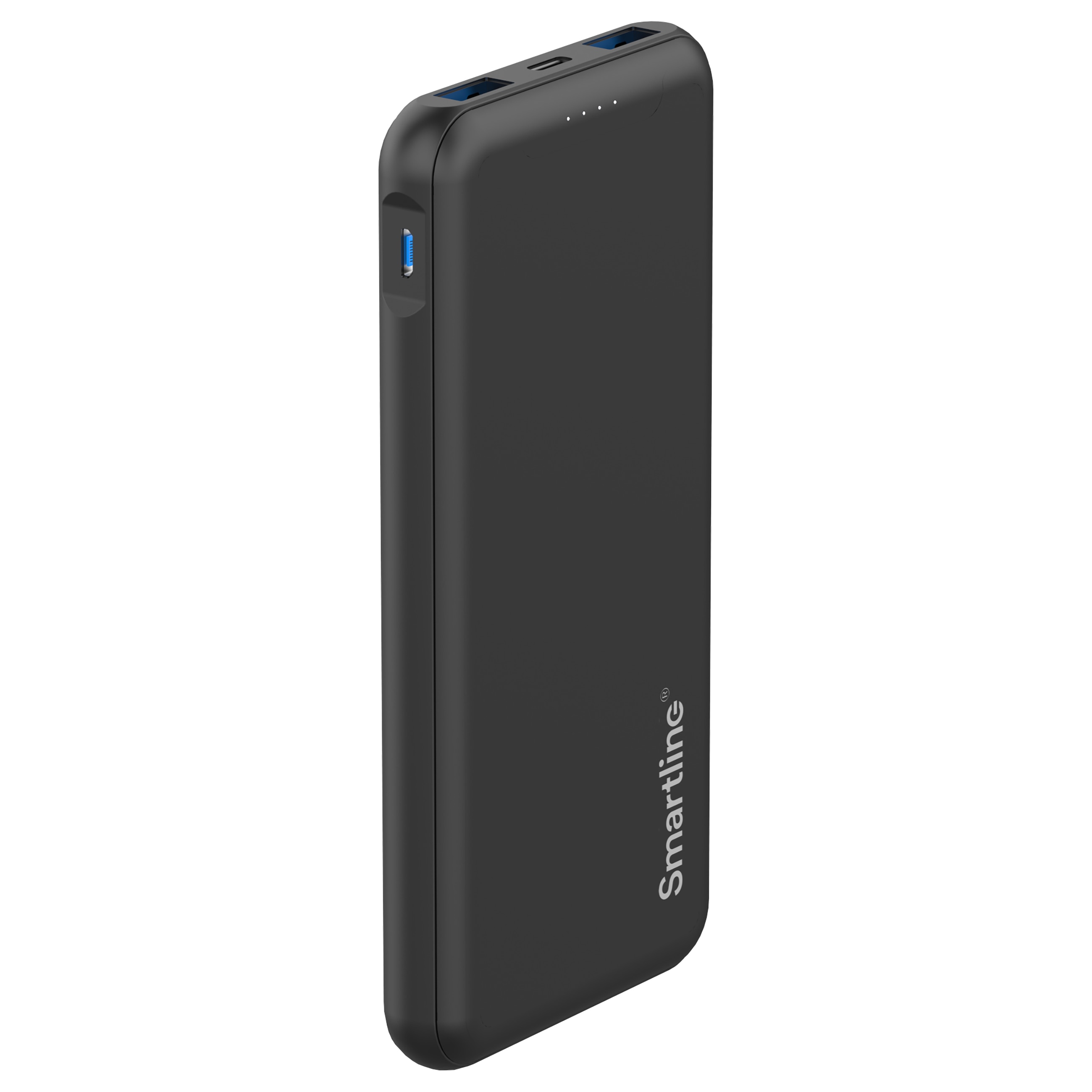 Powerbank 10000 mAh USB-A + USB-C PD Black