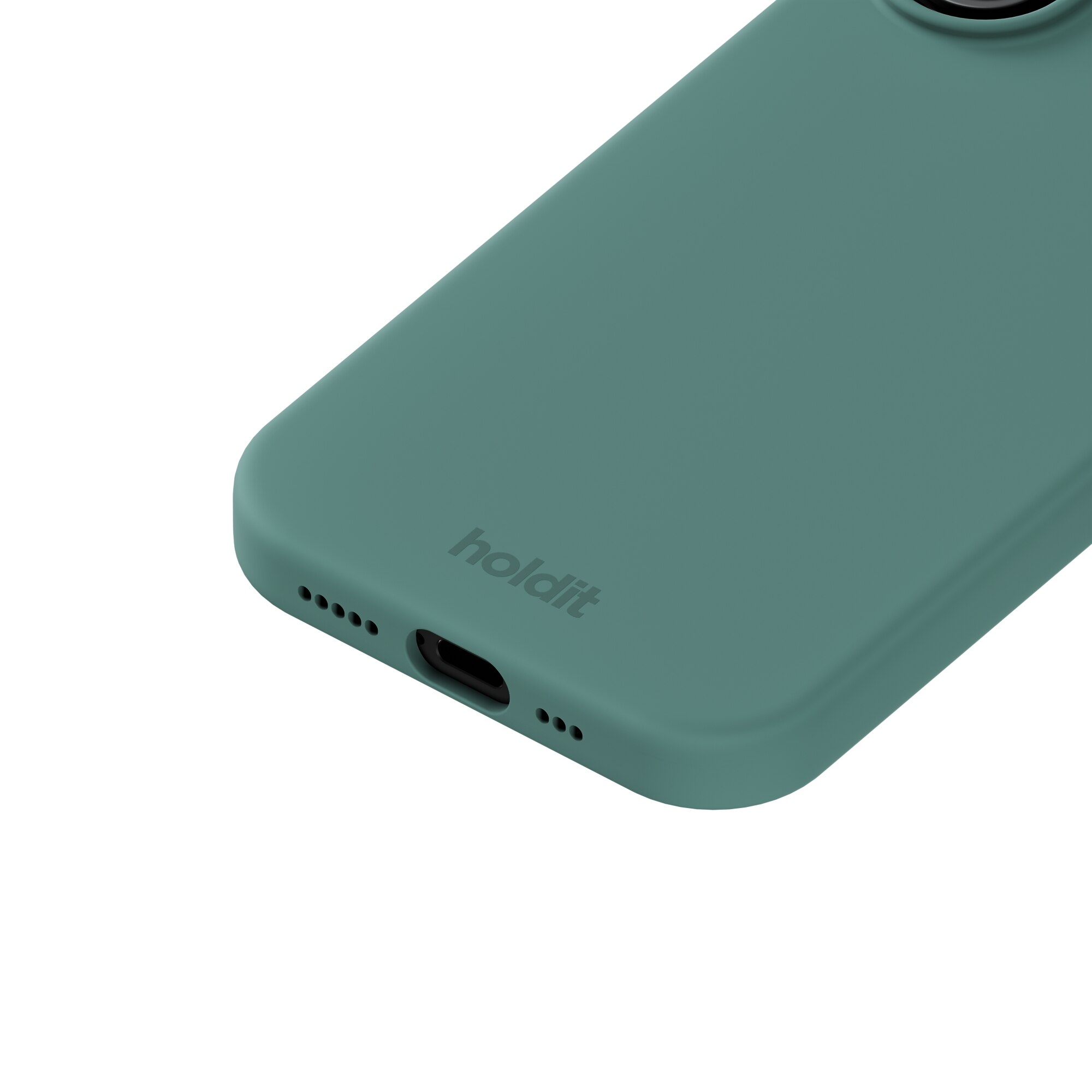 iPhone 17 Silicone Case Moss Green