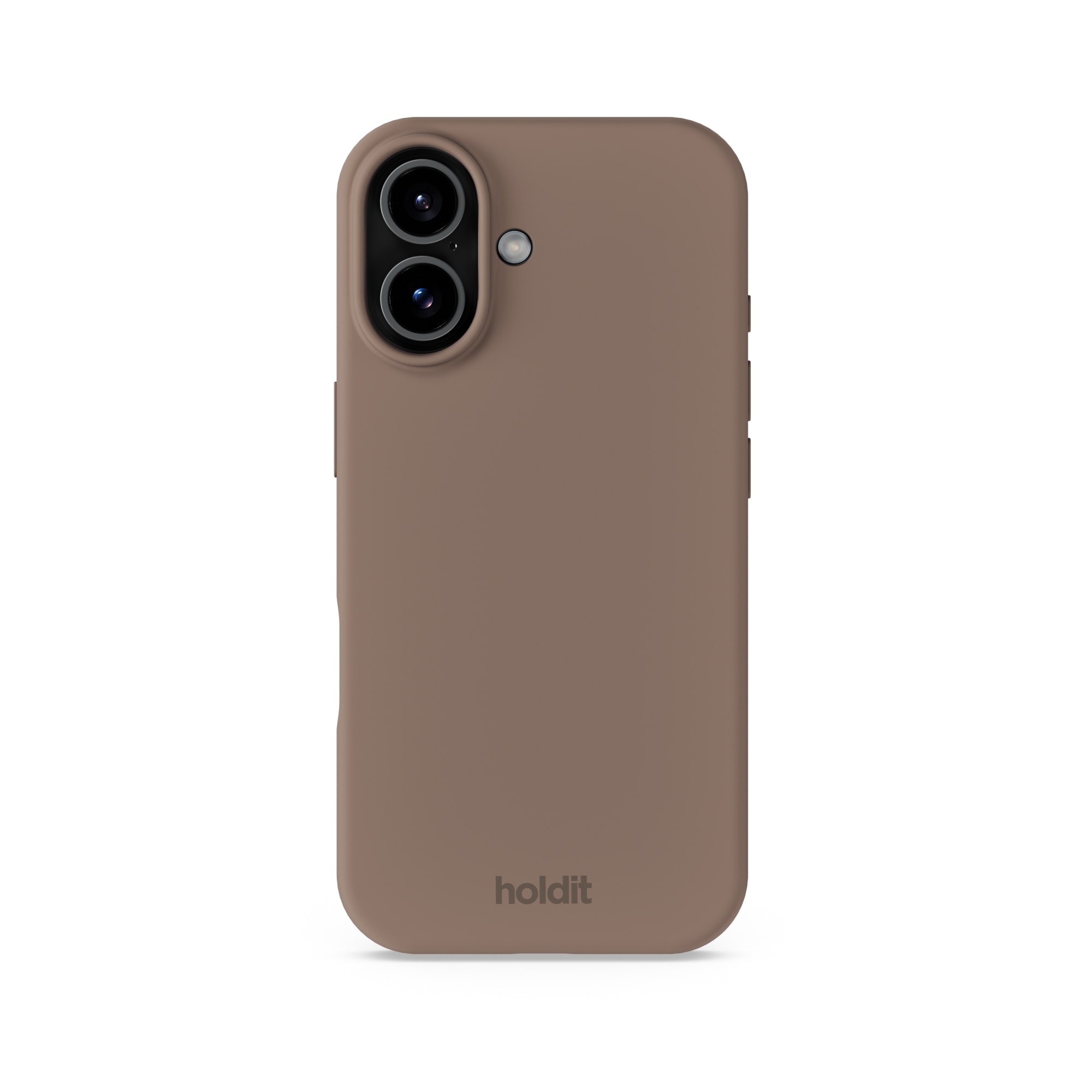 iPhone 17 Silicone Case Mocha Brown