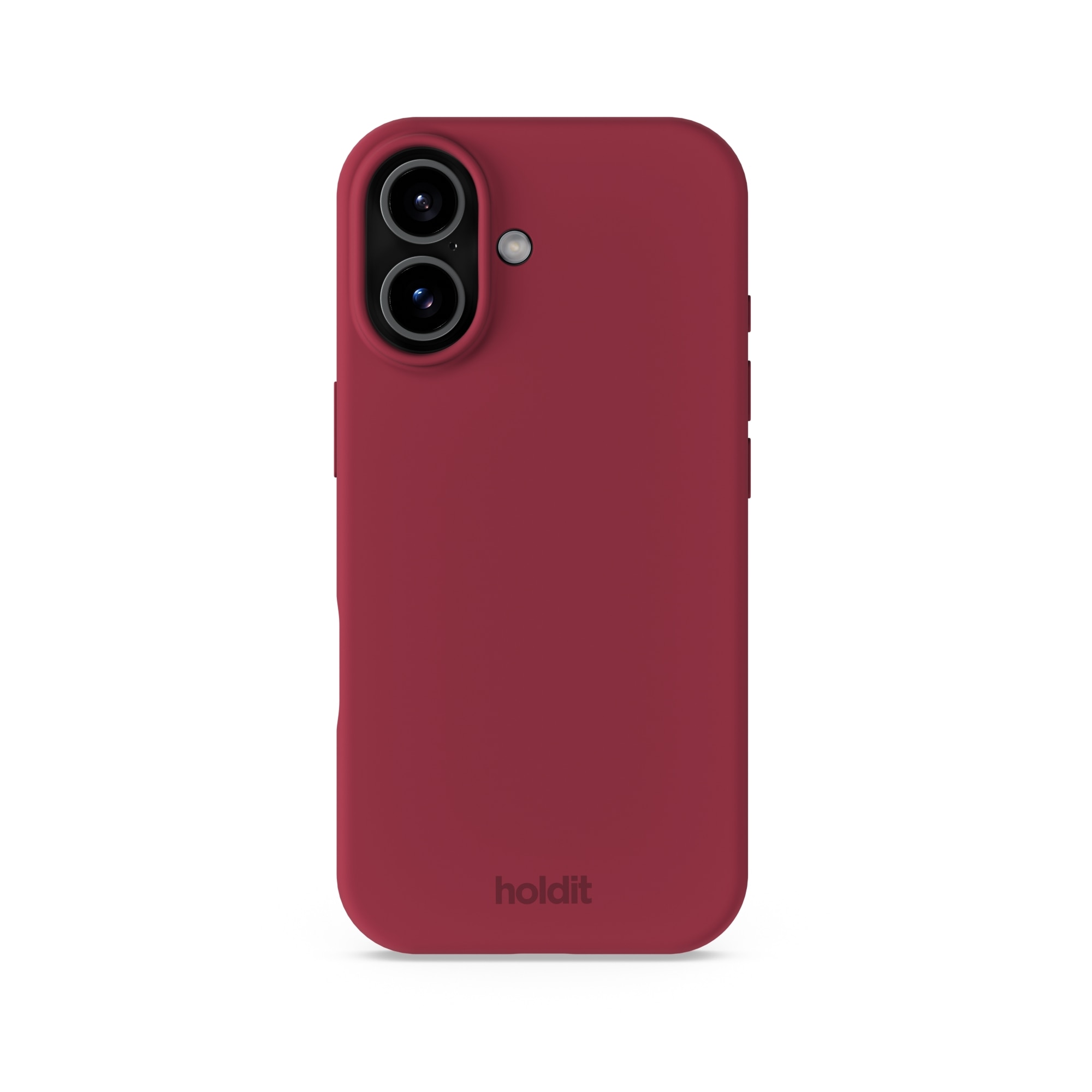 iPhone 17 Silicone Case Red Velvet