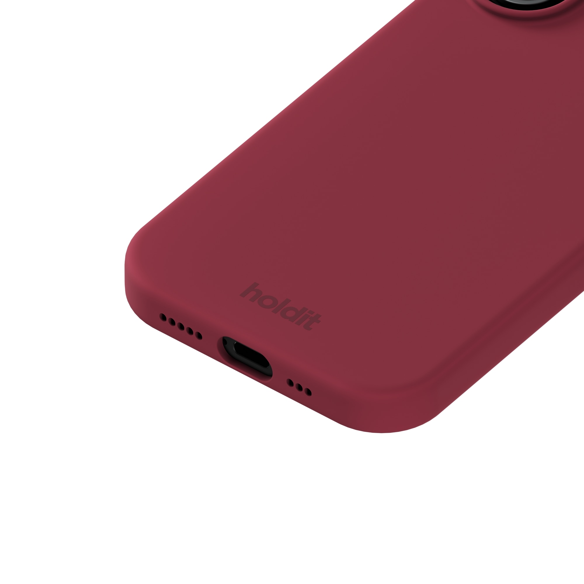 iPhone 17 Silicone Case Red Velvet