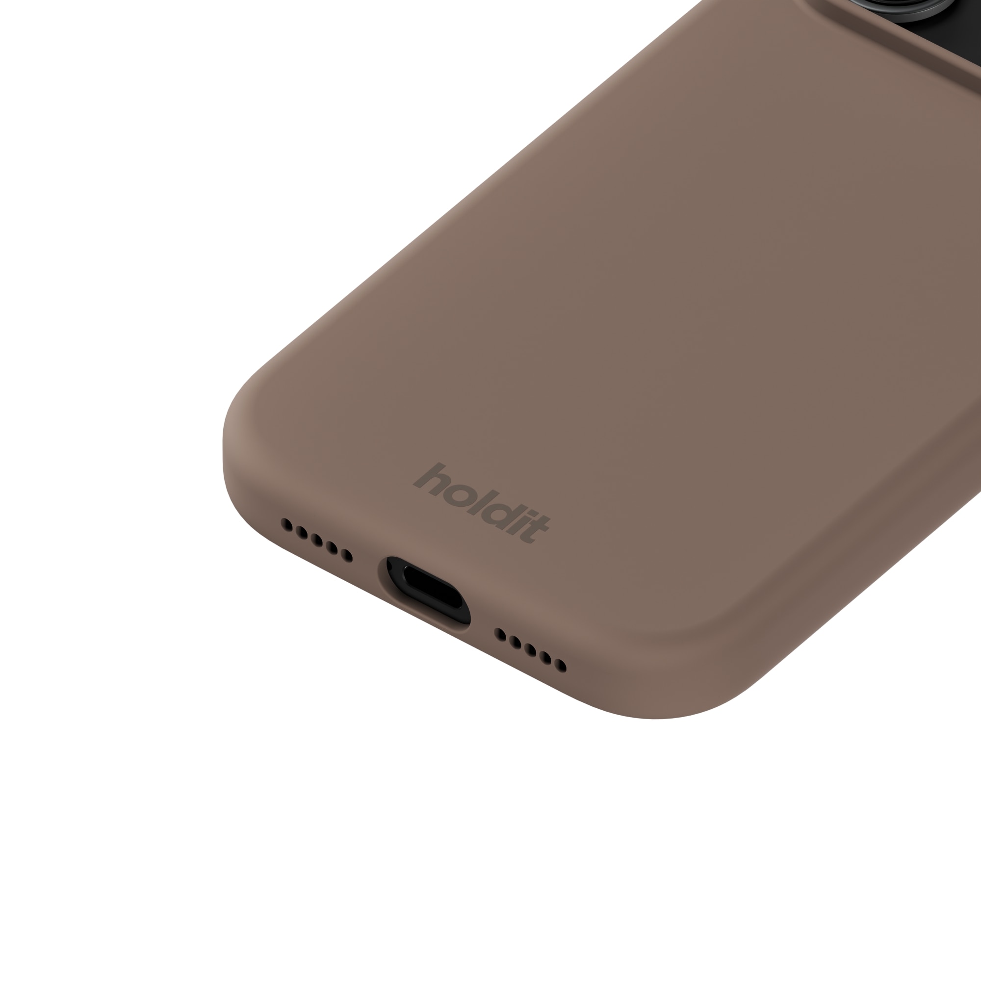 iPhone 17 Pro Max Silicone Case Mocha Brown