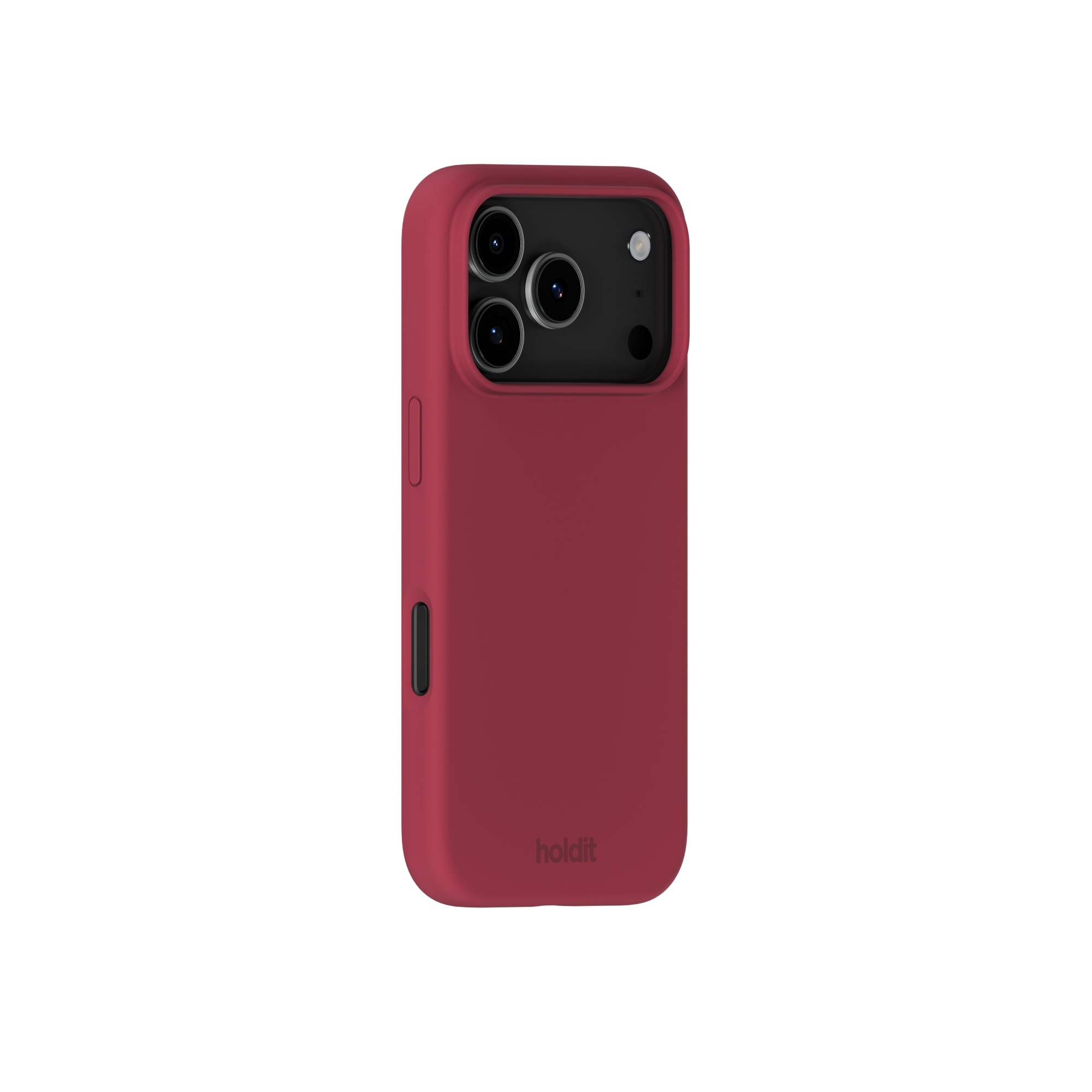 iPhone 17 Pro Max Silicone Case Red Velvet