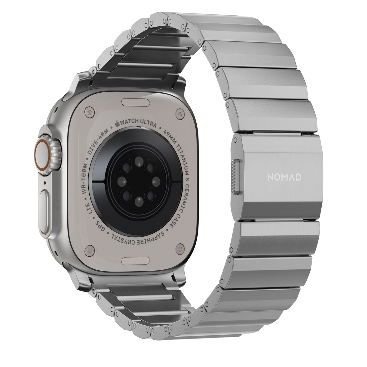 Titanium Band Apple Watch Ultra 49mm Silver