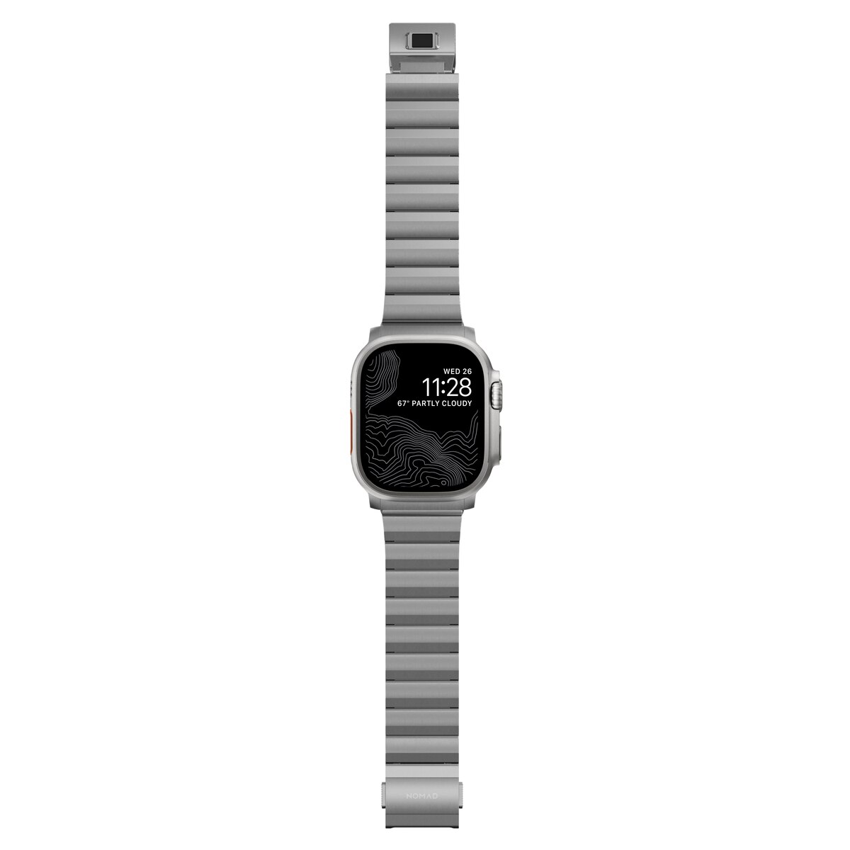 Titanium Band Apple Watch Ultra 49mm Silver