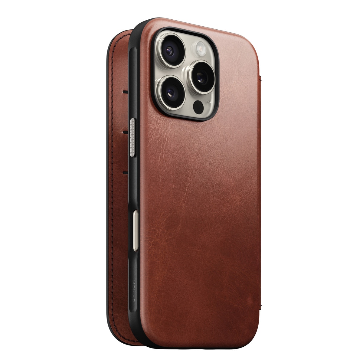 iPhone 16 Pro Modern Horween Leather Folio MagSafe Olde Dublin