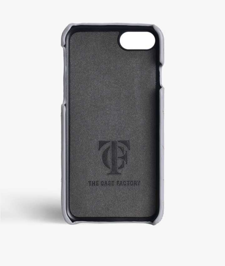iPhone SE 2022 Case V Nappa Grey