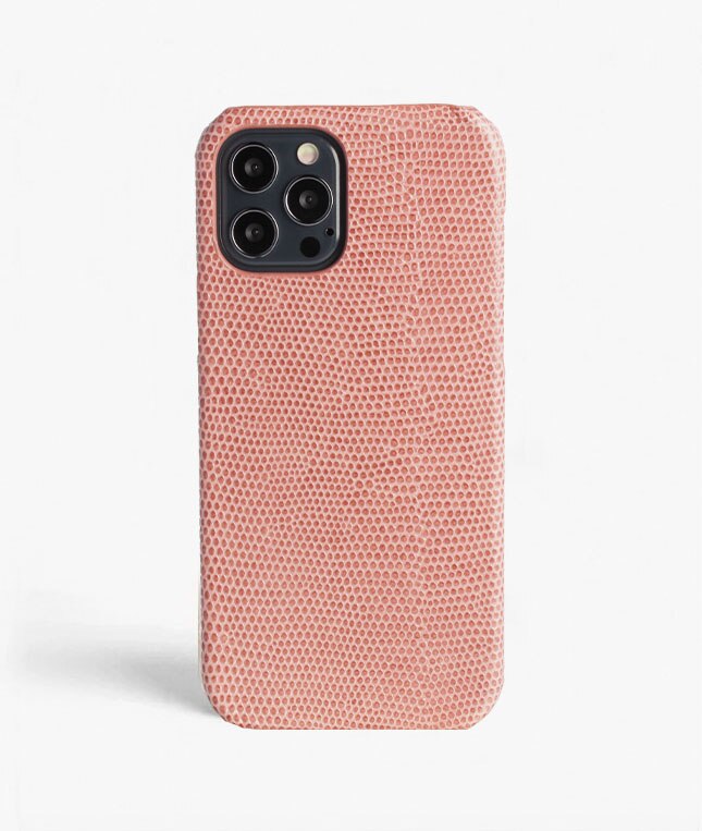 iPhone 12 Pro Max Case Lizard Pink
