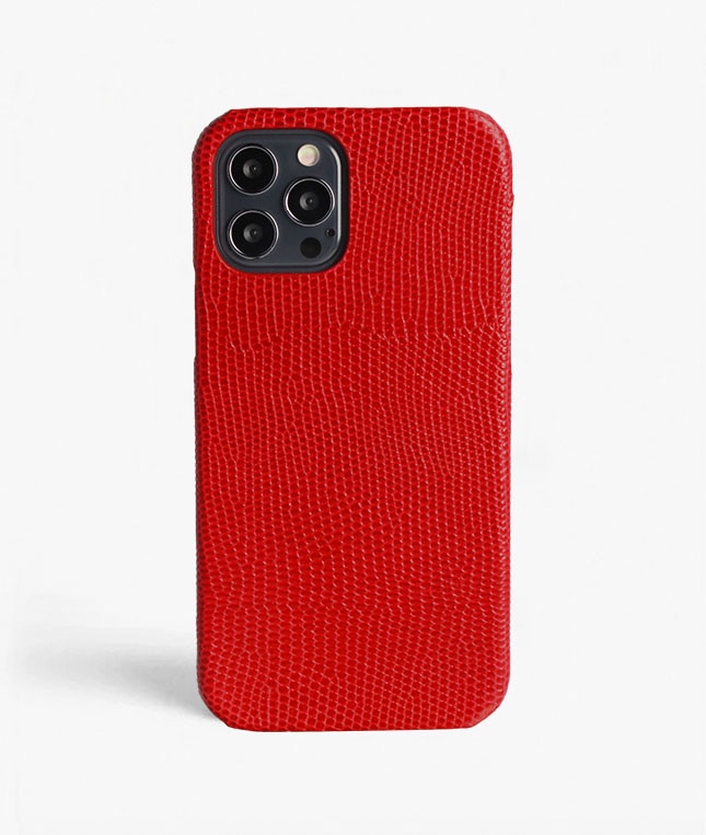 iPhone 12 Pro Max Case Lizard Red