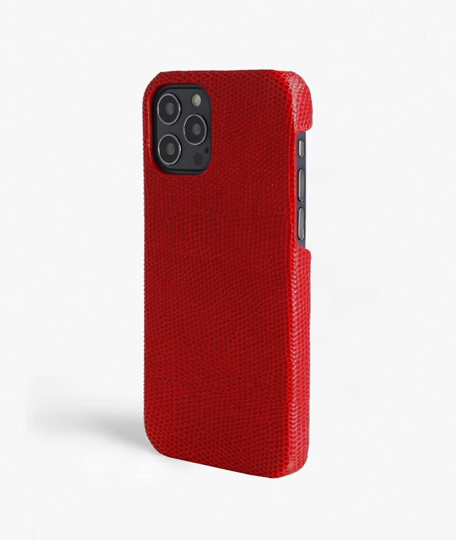 iPhone 12/iPhone 12 Pro Case Lizard Red