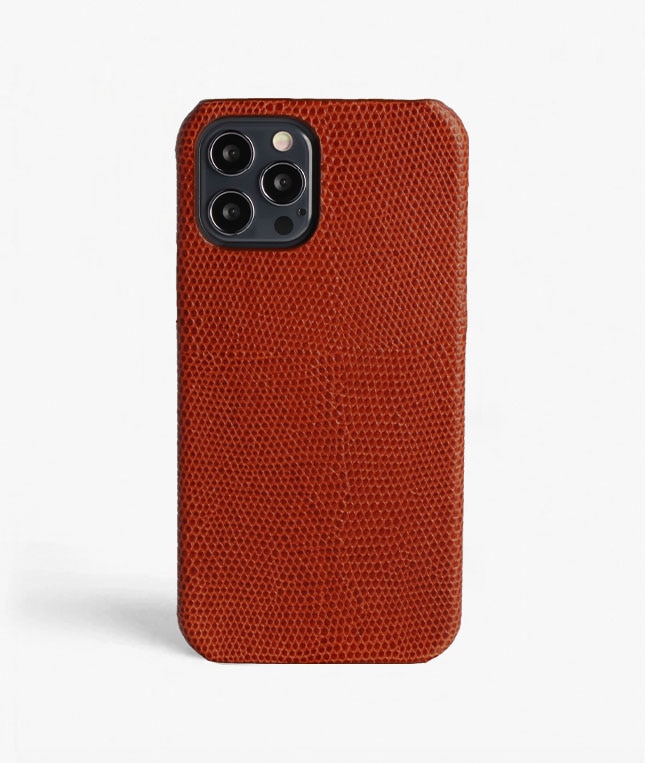 iPhone 12/iPhone 12 Pro Case Lizard Granata