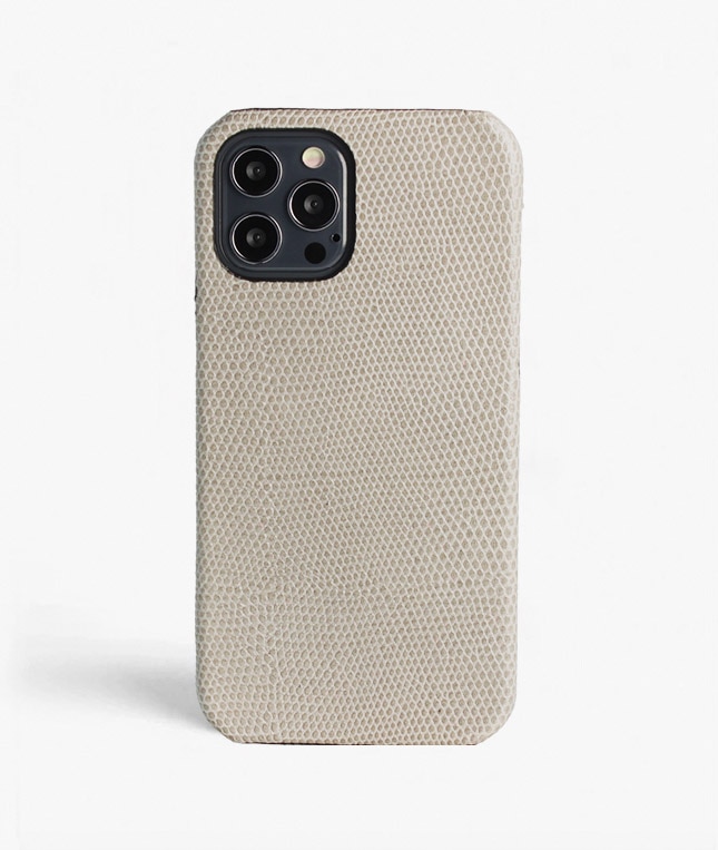 iPhone 12/iPhone 12 Pro Case Lizard Grey