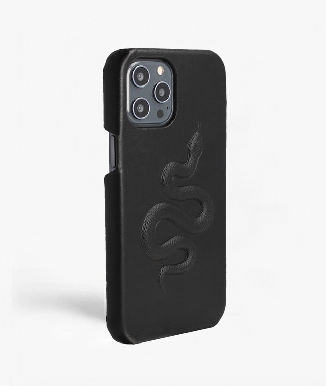 iPhone 12 Pro Max Case Snake Black