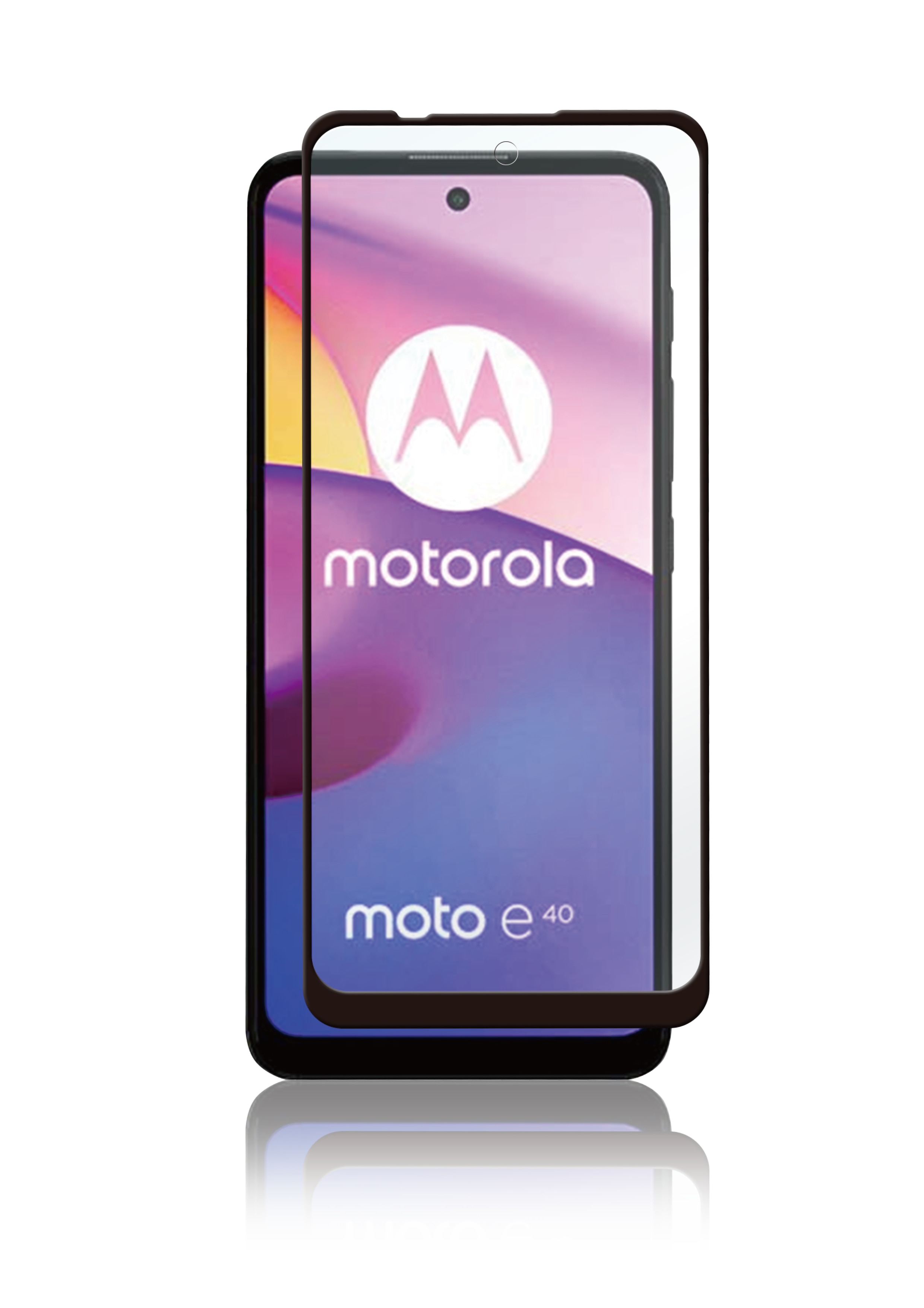 Motorola Moto E40 Full-Fit Glass Black