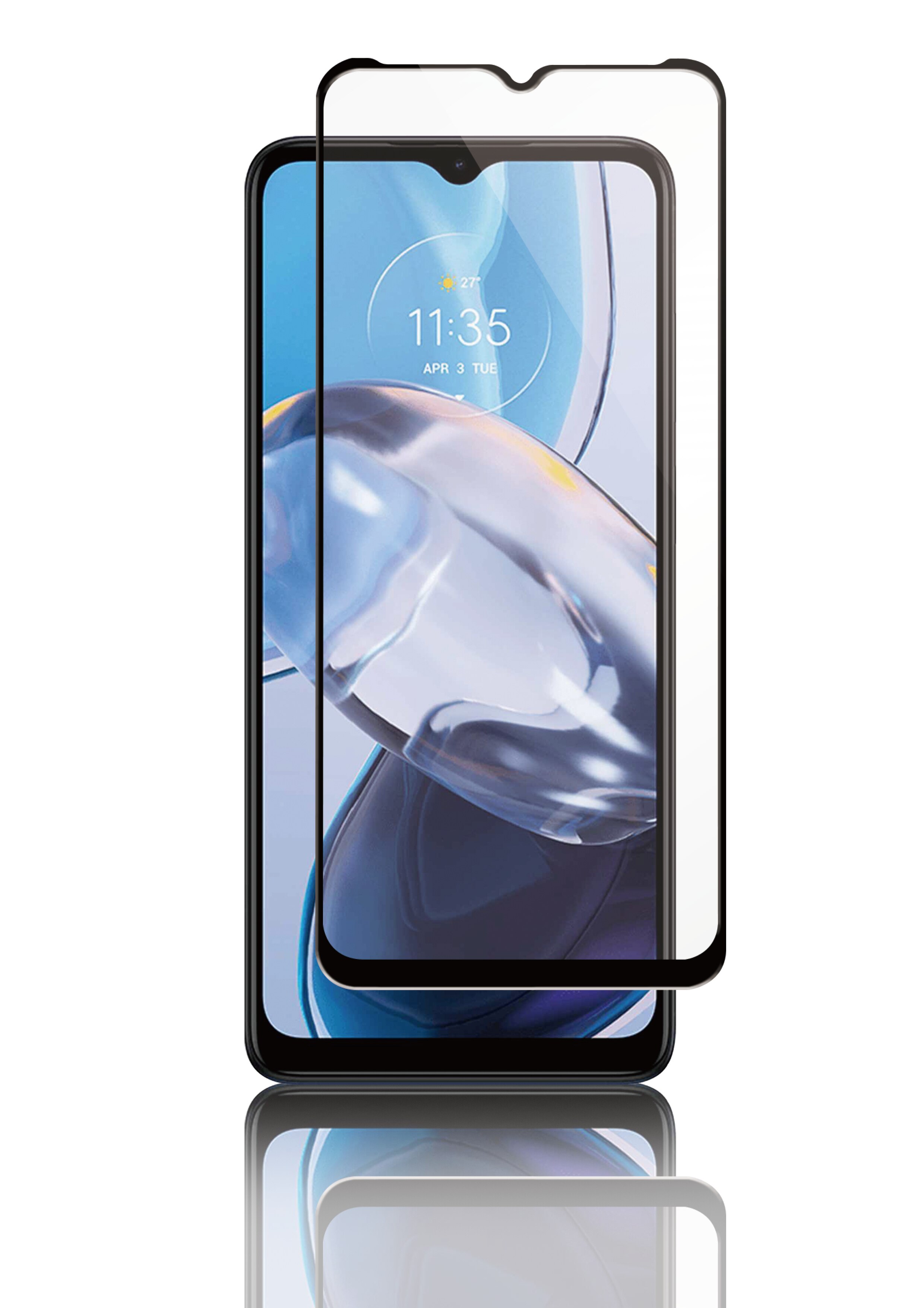 Motorola Moto E22i Full-Fit Glass Black