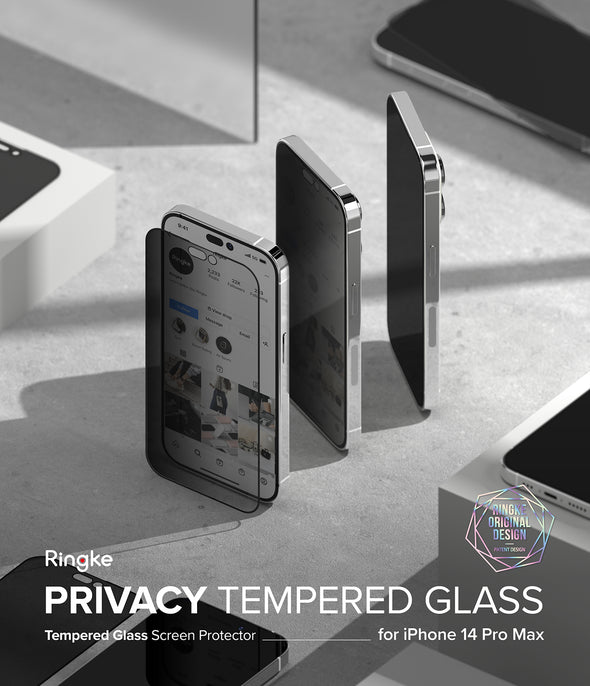 iPhone 14 Pro Max Privacy Full Cover Glass