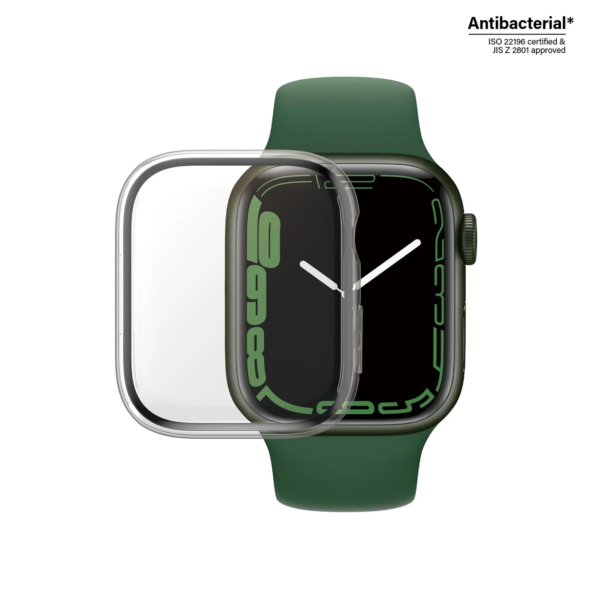 Apple Watch 45mm Series 7 Full Body Case Transparent