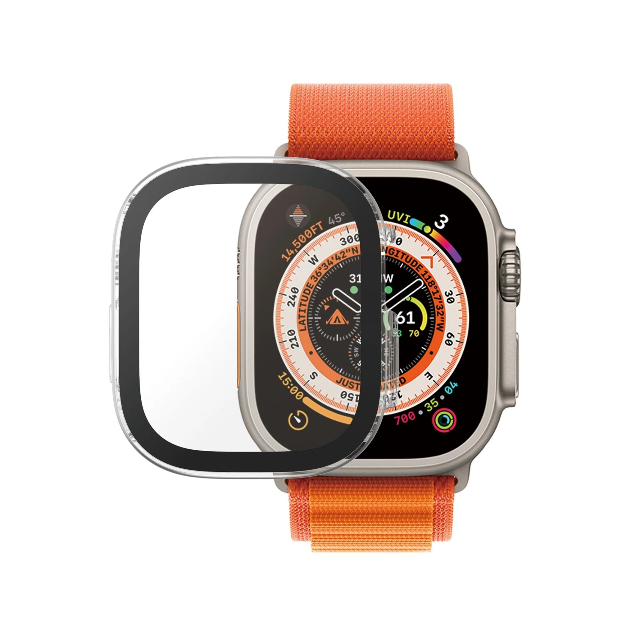 Apple Watch Ultra 49mm Full Body Case Transparent