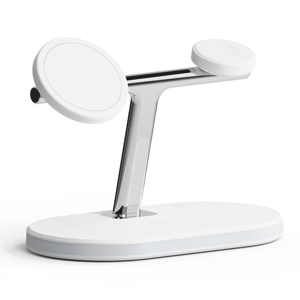 3-in-1 Wireless Charger Stand White