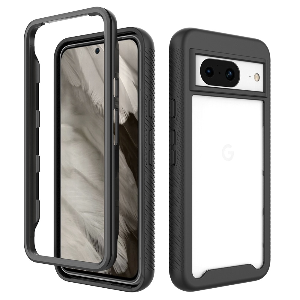 Google Pixel 8 Full Cover Case Black